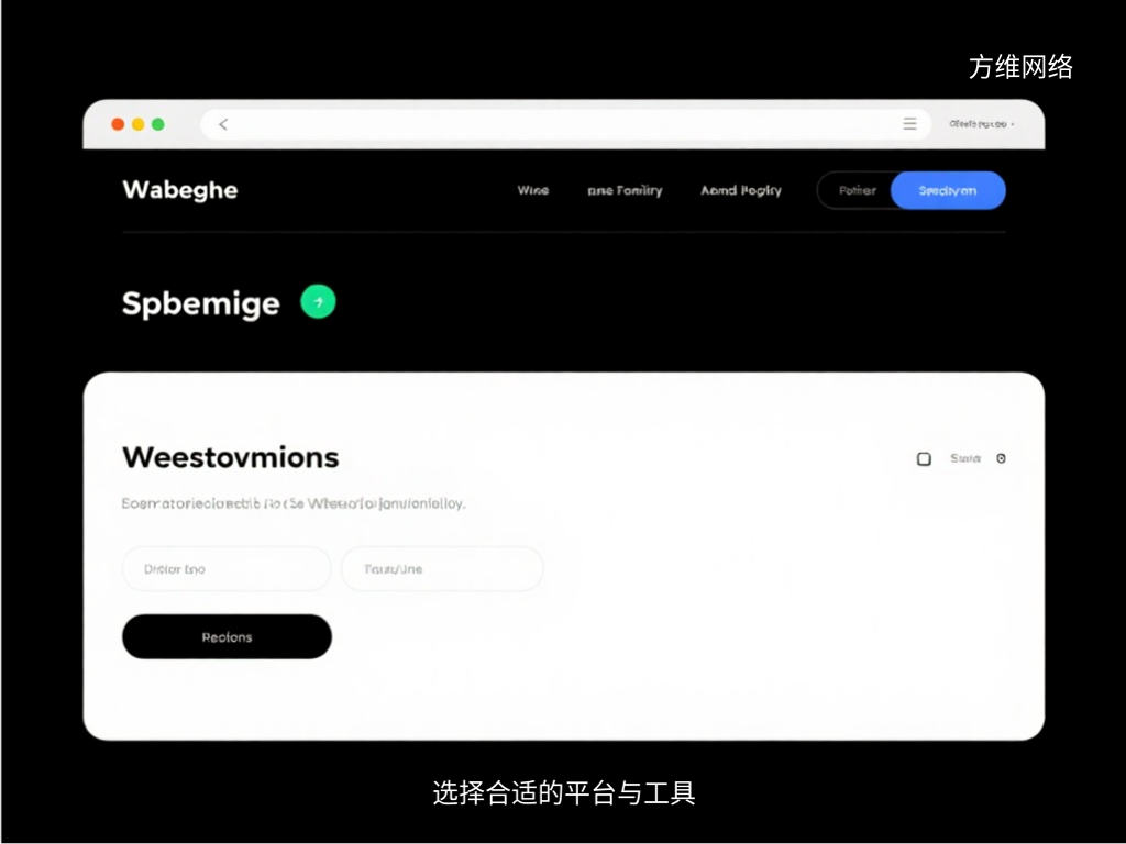 選擇合適的平臺(tái)與工具