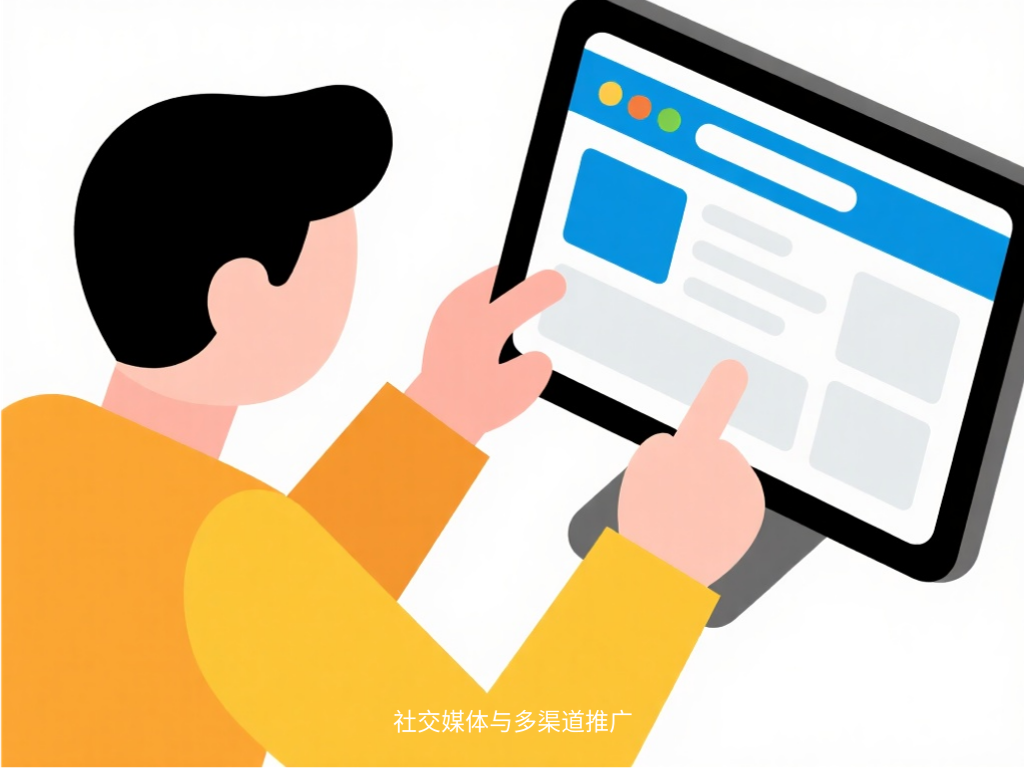 社交媒體與多渠道推廣