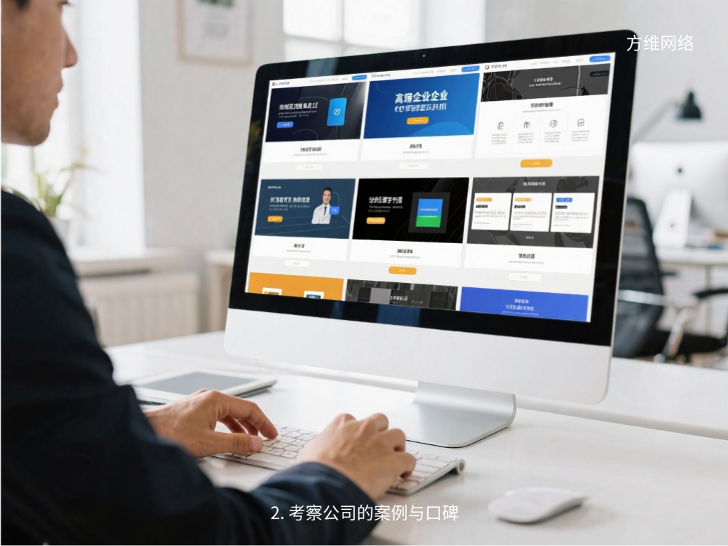 2. 考察公司的案例與口碑