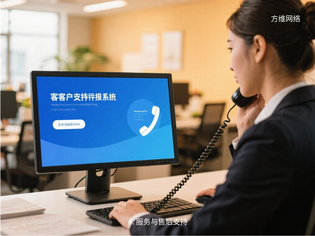 4. 服務與售后支持