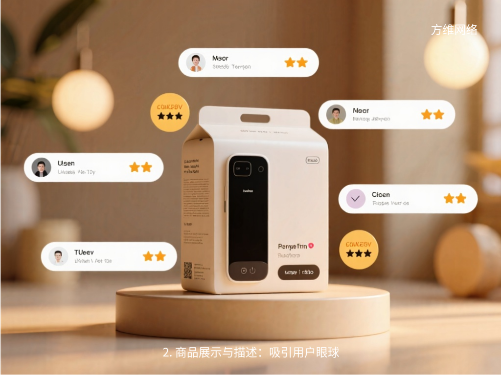 2. 商品展示與描述:吸引用戶眼球