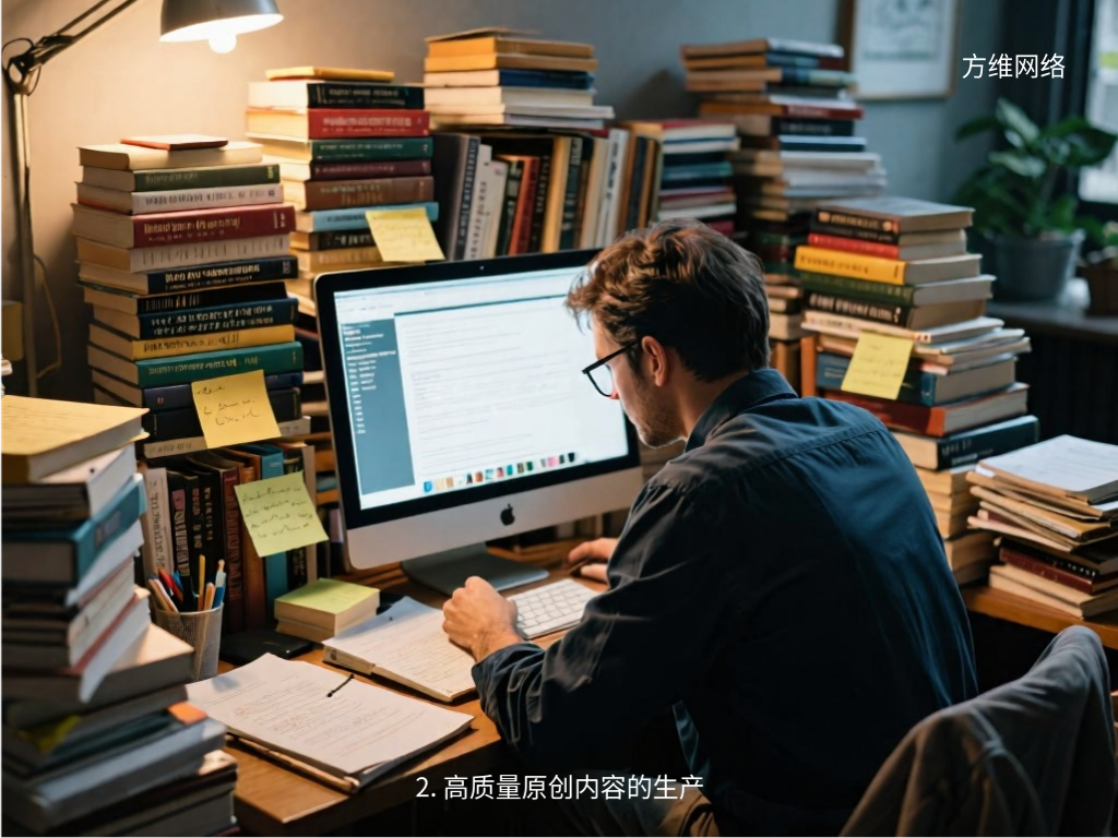 2. 高質量原創內容的生產