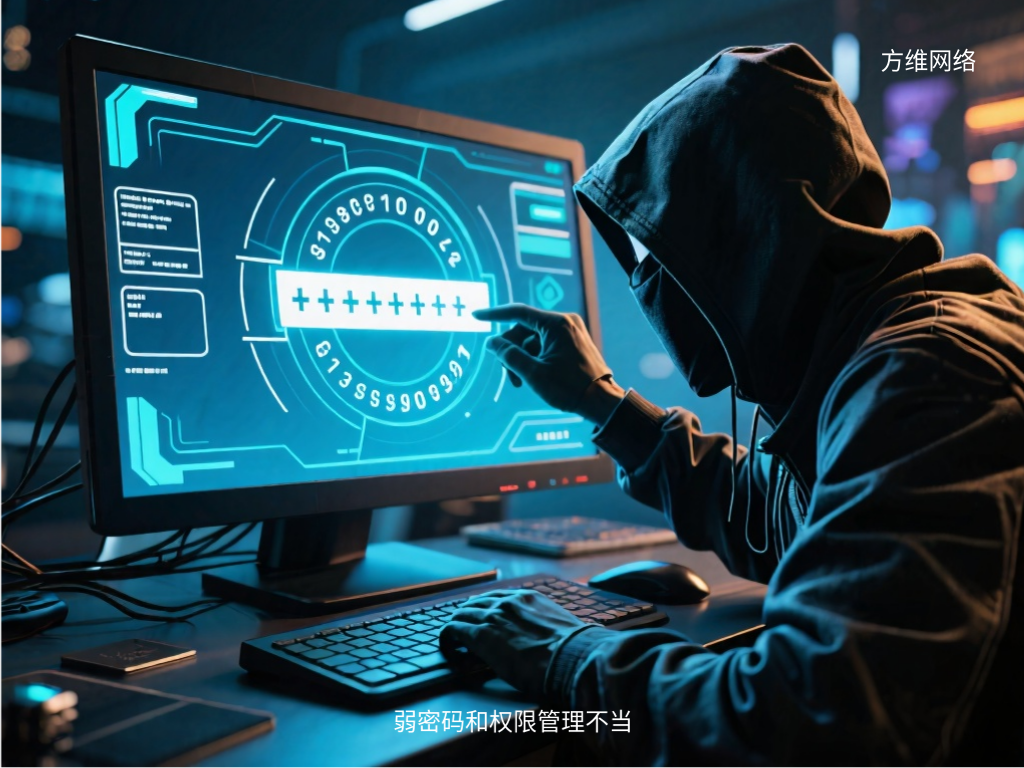 弱密碼和權限管理不當