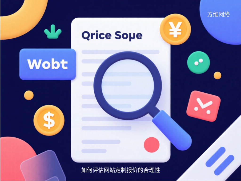 如何評估網(wǎng)站定制報價的合理性