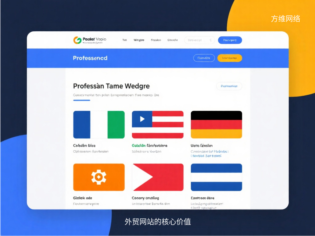 外貿網站的核心價值
