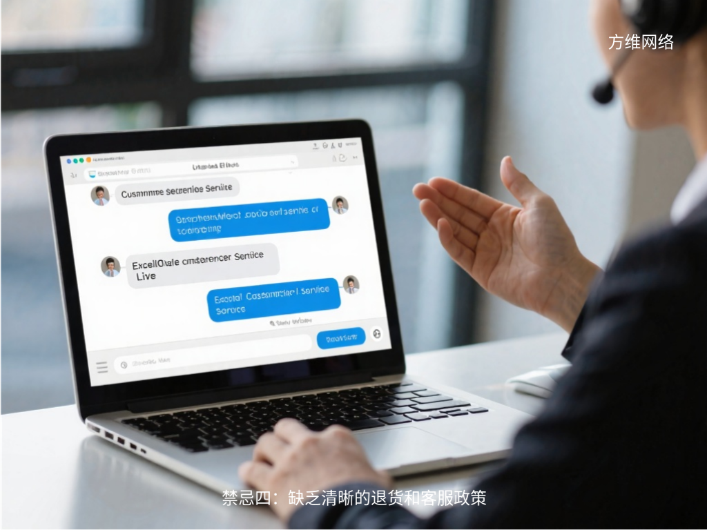 禁忌四:缺乏清晰的退貨和客服政策