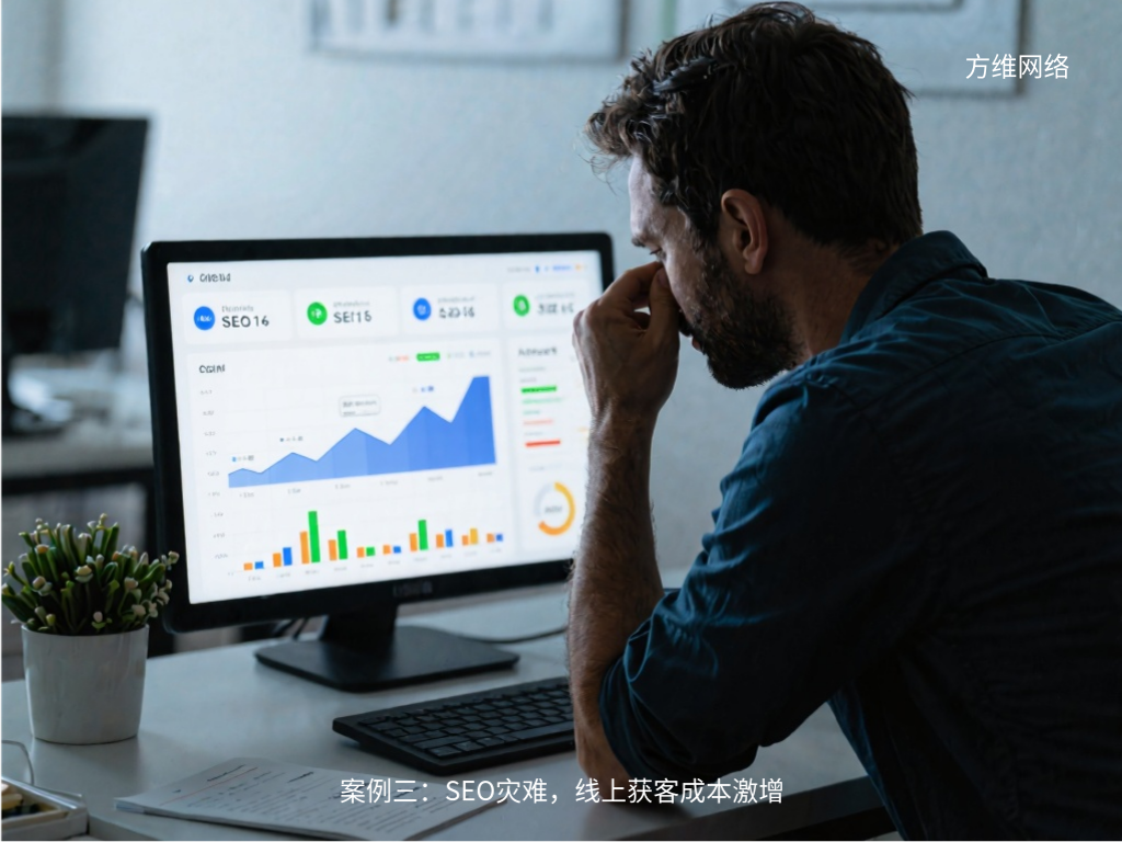案例三:SEO災難,線上獲客成本激增