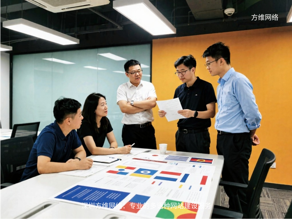 深圳方維網絡:專業的多語種網站建設服務