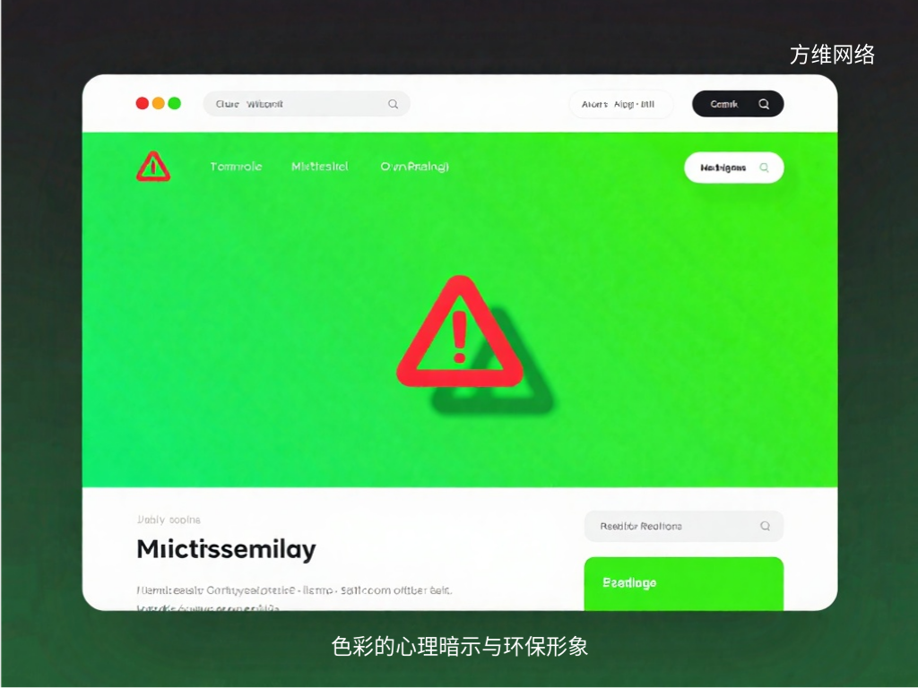 色彩的心理暗示與環保形象
