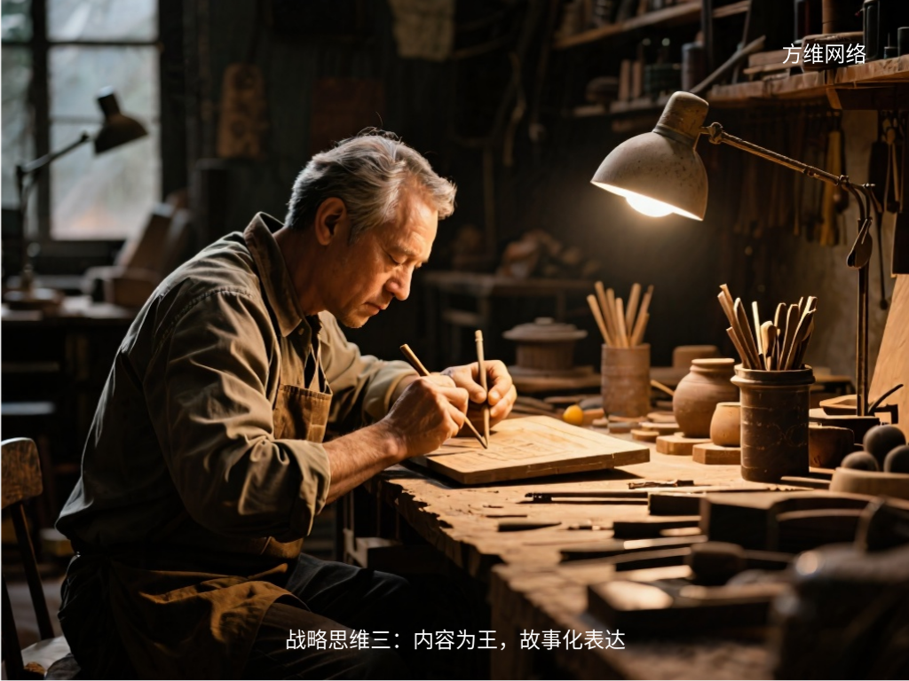 戰略思維三：內容為王，故事化表達