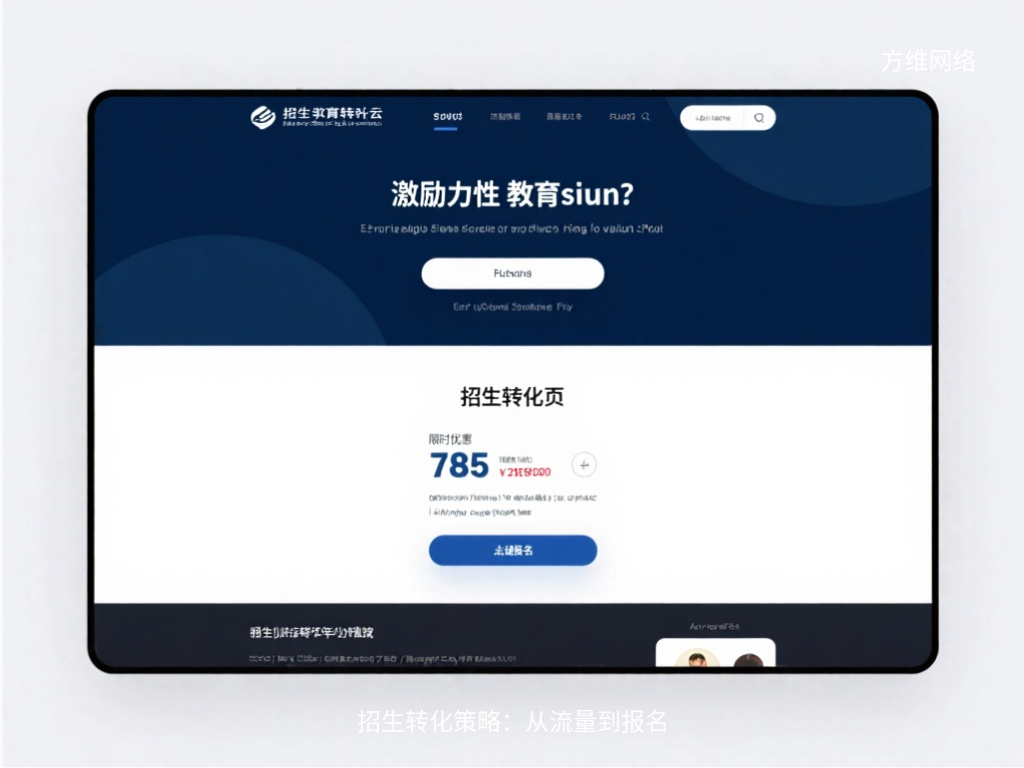 招生轉化策略:從流量到報名