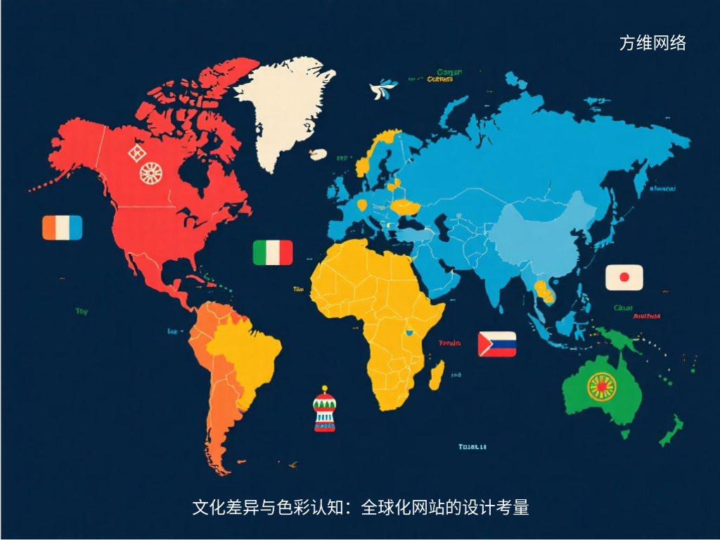 文化差異與色彩認知:全球化網站的設計考量
