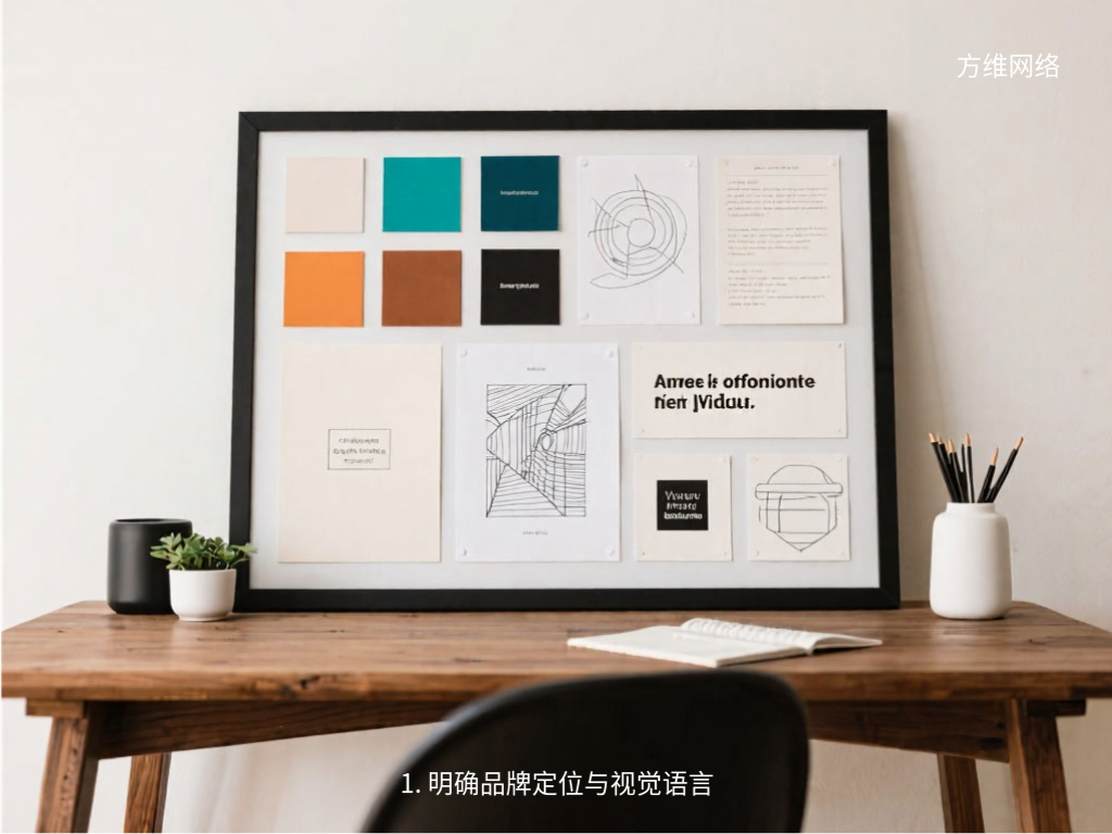 1. 明確品牌定位與視覺語言